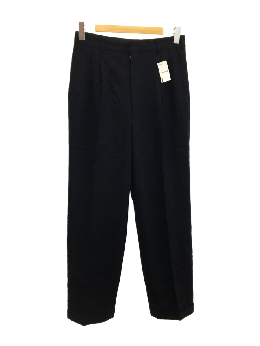 COMME des GARCONS HOMME◆スラックス/L/ウール/BLK/HP-05043