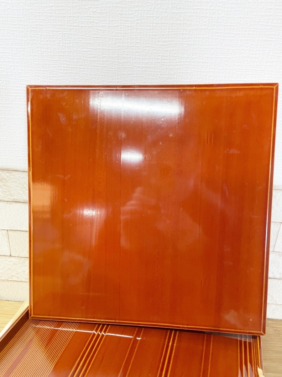 輪島塗 漆器 五客 時代木製漆器 竹 根来 CG34 黒塗 木製 5客 根来