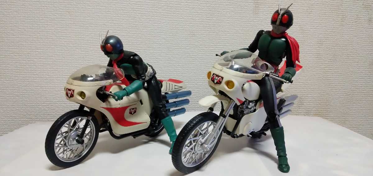 S.H.Figuartsマシン 仮面ライダー旧1号旧2号新1号新2号 V3 マン X