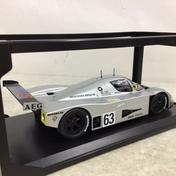 1円～ ノレブ 1/18 ザウバー メルセデス C9 #63 C9 1&frasl;18 ザウバー メルセデス・ベンツ ミニチャンプス 鉄道