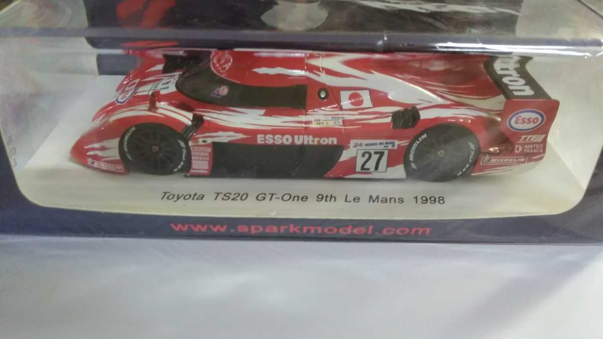 おもちゃ Spark 1/43 トヨタ TS20 GT-One 1998 1/43