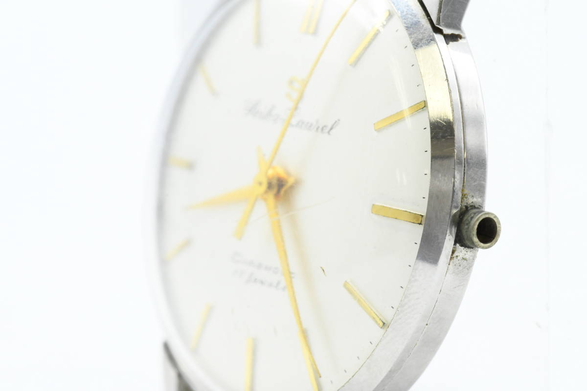 ◇ SEIKO セイコー Laurel ローレル DIASHOCK 17Jewels 14037 手巻き