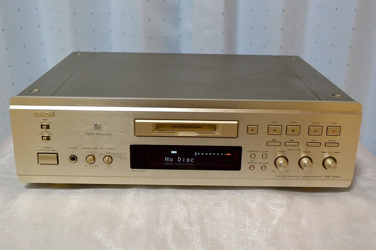 DMD-1600AL デノン DENON MDレコーダー デンオン(DENON)|ジャンクMD 