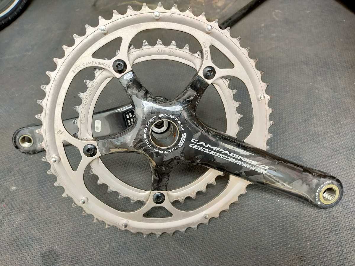 Campagnolo CENTAUR クランク カーボンアーム 53/39 170mm ウルトラ