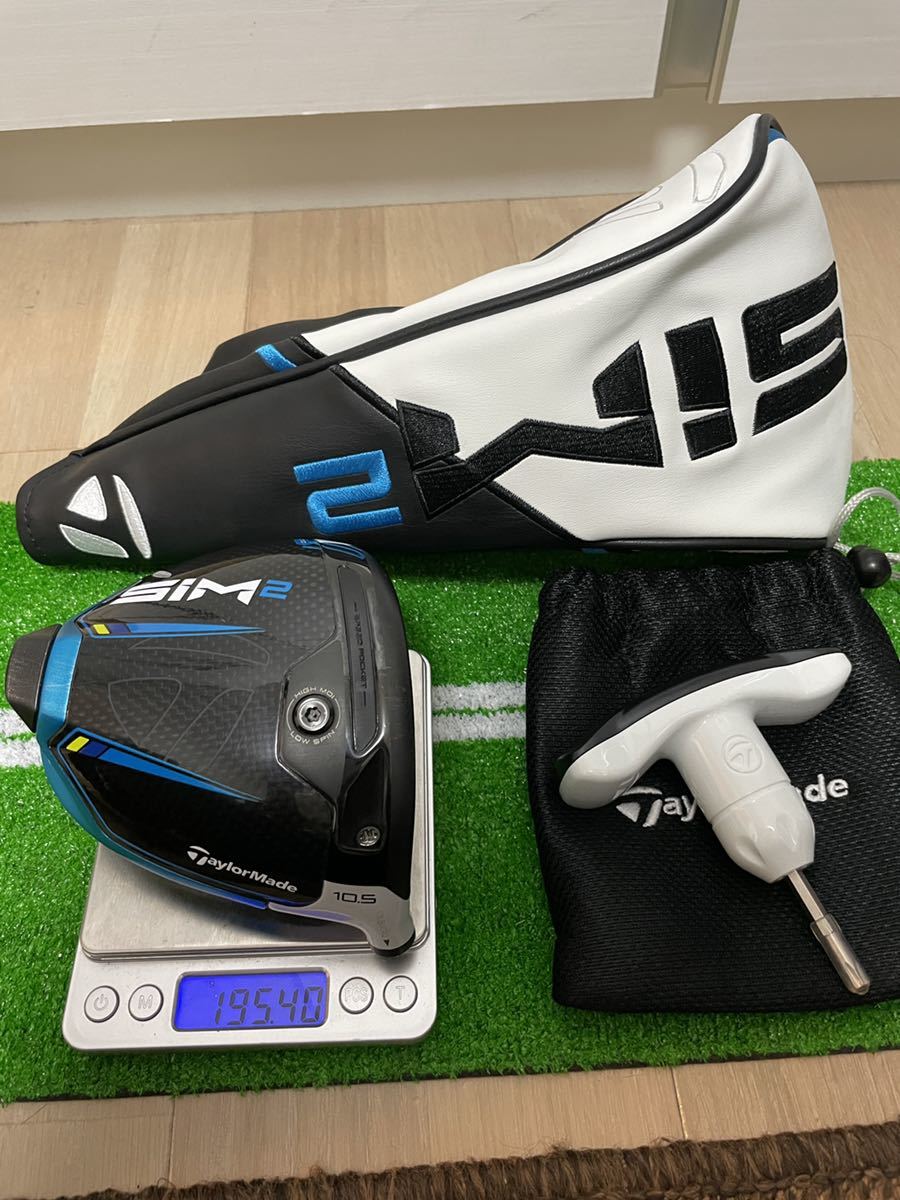 SIM2 ドライバーヘッド 10.5 SIM2 ドライバー TaylorMade 10.5 SIM2 ドライバーヘッド 10.5 SIM2 ドライバー TaylorMade 10.5