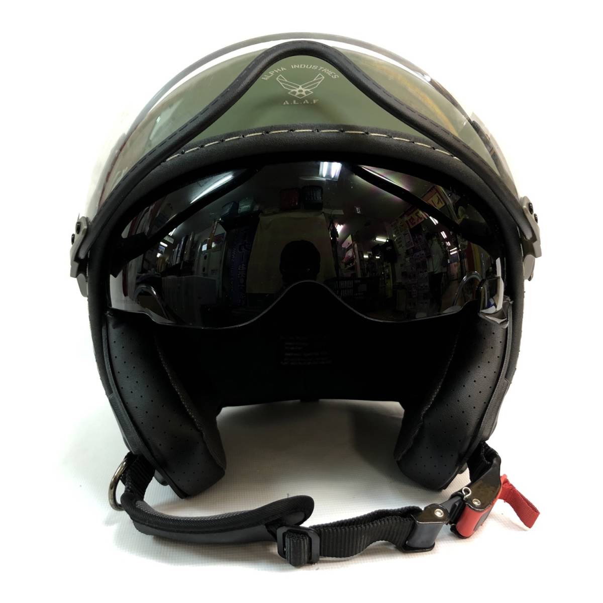 アルファインダストリーズ バイク用 ジェットヘル ALVH-1601 VIPER
