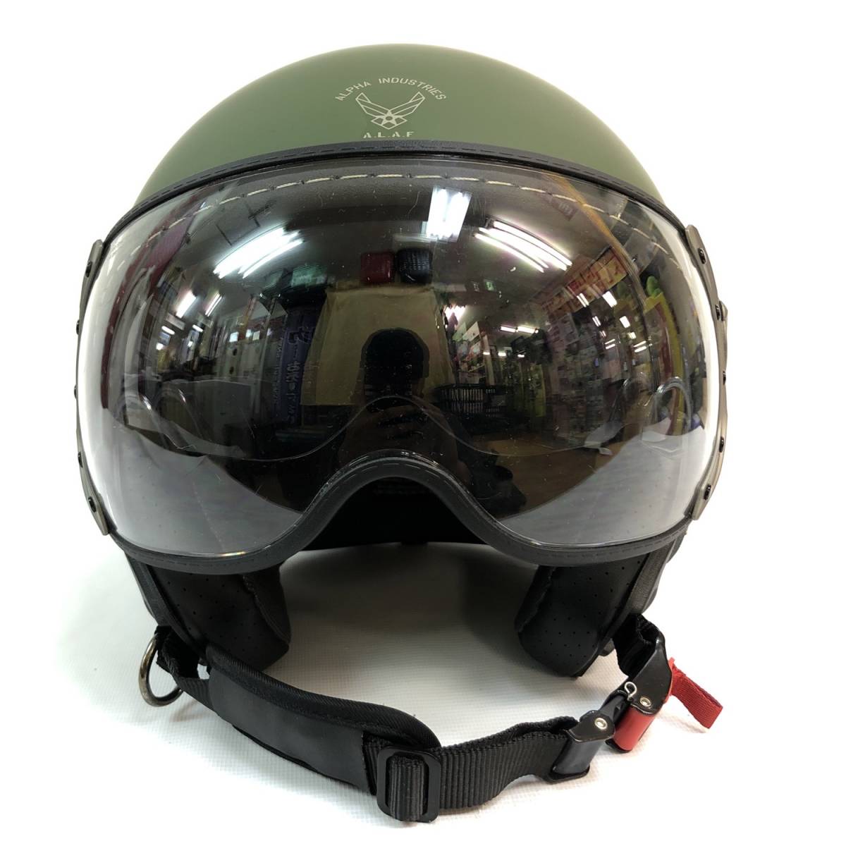 アルファインダストリーズ バイク用 ジェットヘル ALVH-1601 VIPER