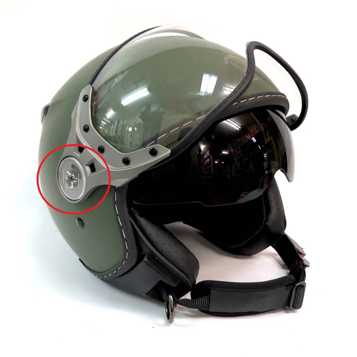アルファインダストリーズ ジェットヘルメット VIPER ALPHA Alpha ALVH 