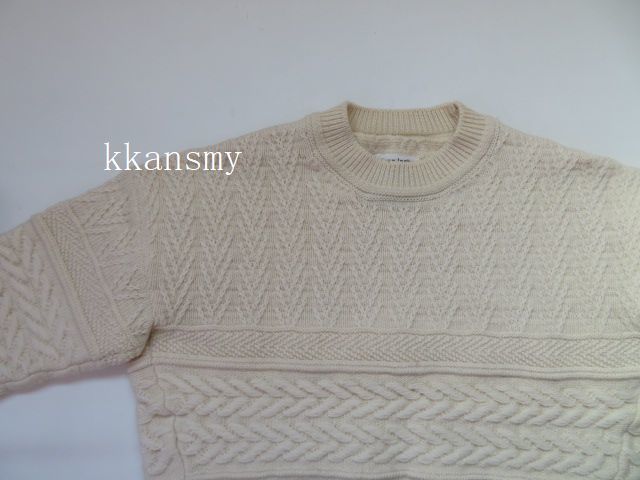 iliann loebイリアンローブ*ブリティッシュウールニットトップス 