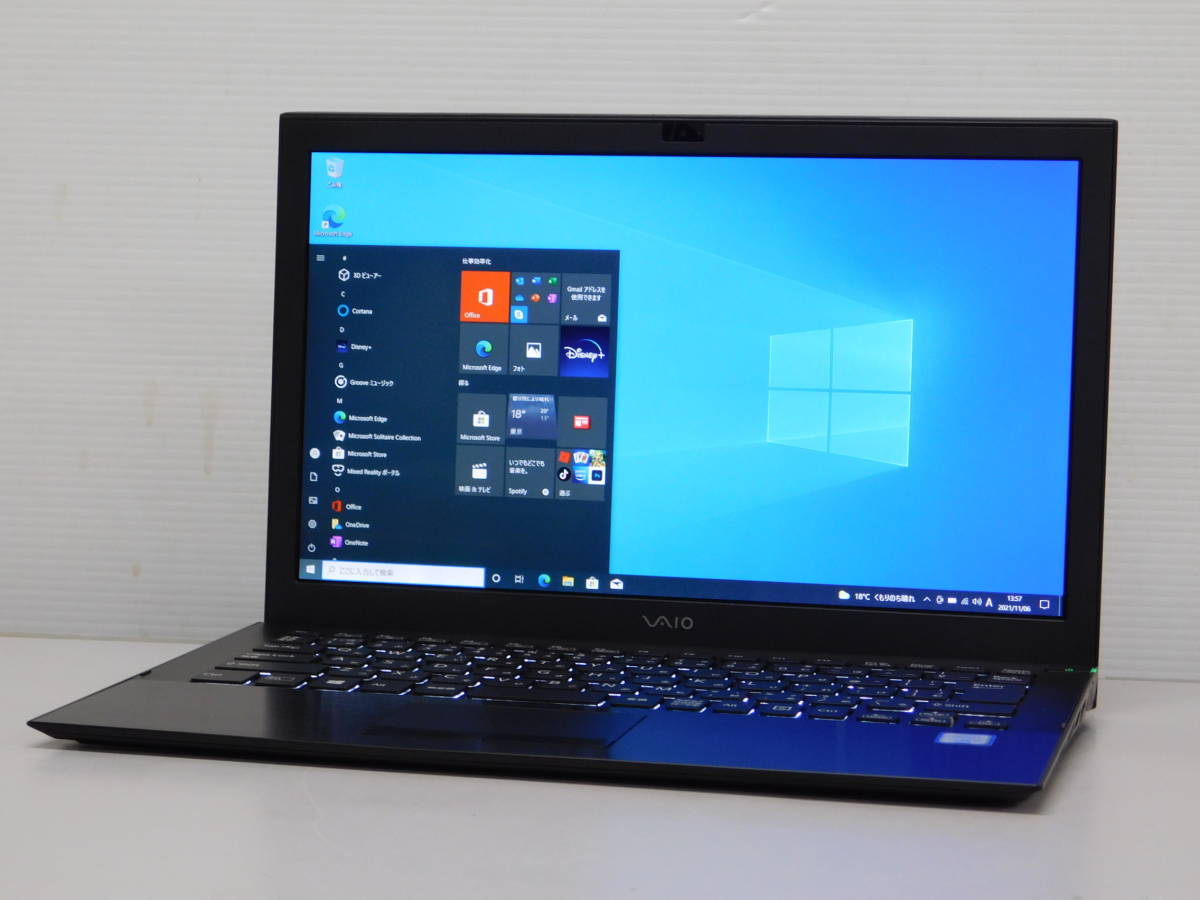 SONY VAIO S13 VJS131C11N Core i5-6200U 2.3GHZ RAM 4GB SSD 128GB OS