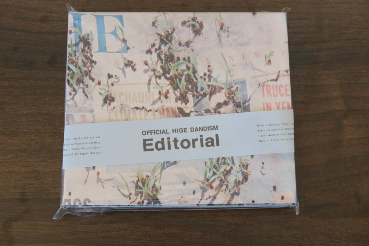 【中古】Official髭男dism Editorial (CD+Blu-ray)