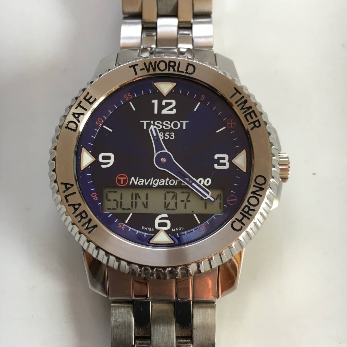 TISSOTナビゲーター3000 Tissot 0 Navigator Stainless T96.1.428.52 