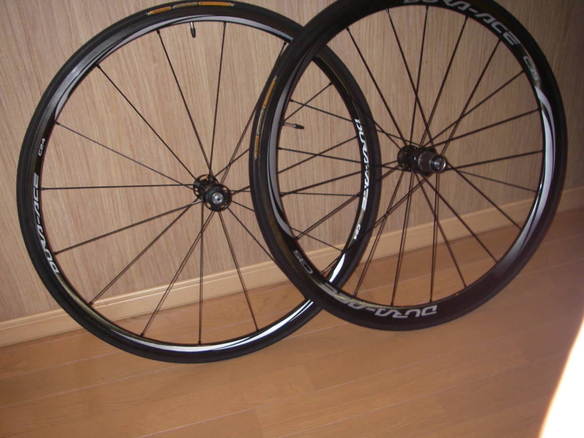 DURA-ACE WH-9000-C35-TU軽量! ロングライドヒルクライム DURA－ACE WH－9000 前C24 後C35 ヒルクライム決戦