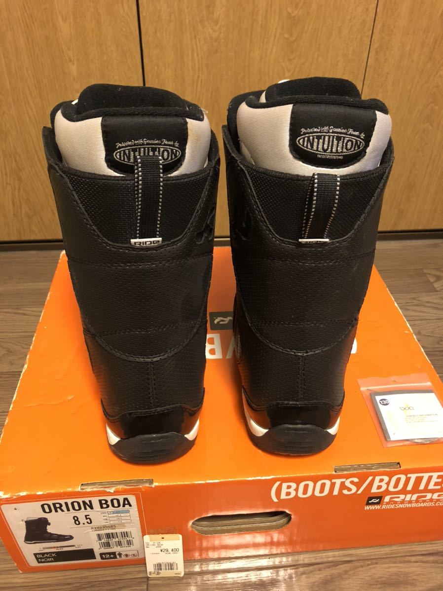 美品 RIDE ORION BOA 26.5cm ☆ スノーボード ブーツ ライド RIDE