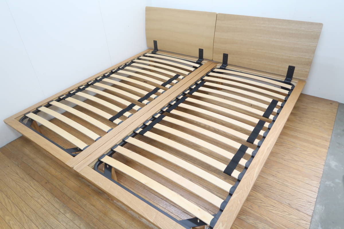 展示/東京ベッド×無印良品/Rev7/ポケットコイル/スラットベース/高級モダン/シングルベッド/二本セット_3