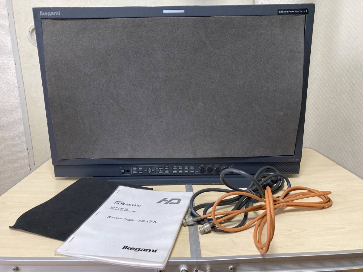 HLM-2610W モニター Yahoo!オークション - IKEGAMI 9型液晶HDモニター