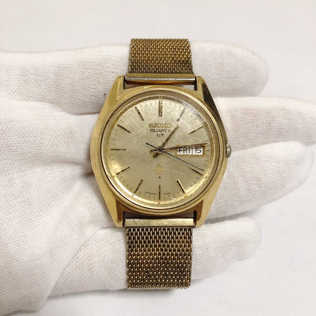 赤字超特価，100%新品 584 SEIKO セイコー QUARTZ QT クォーツ腕時計 ゴールド 3803-7031(その他)｜売買されたオークション情報、yahooの商品情報をアーカイブ公開 - オークファン その他