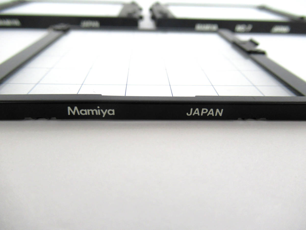 MAMIYA/マミヤ】戌⑥016//RB/RZ用フォーカシングスクリーン3枚まとめ