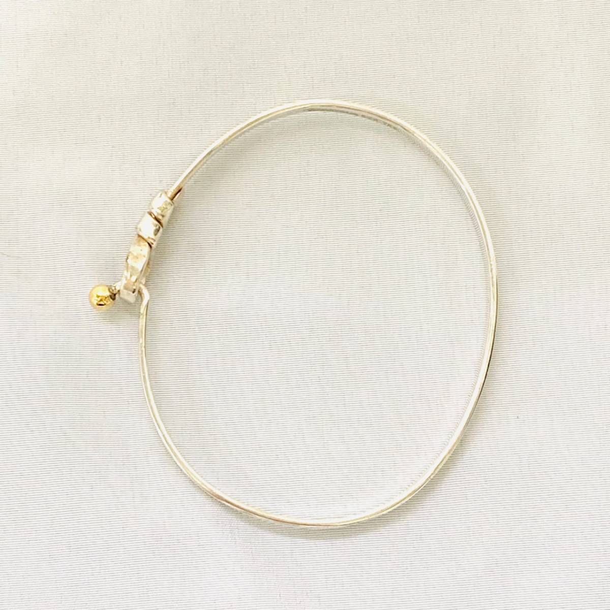 50290*〇 Tiffany & Co. ティファニー 925 750 フック＆アイリング 