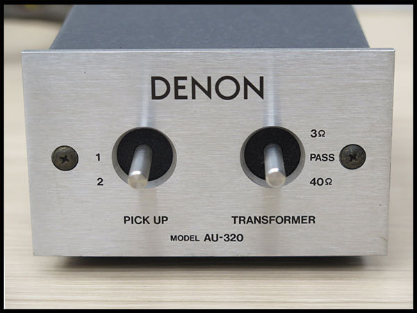 DENON デノン 昇圧トランス MC昇圧トランス MC AU-300LC AU-320 オール