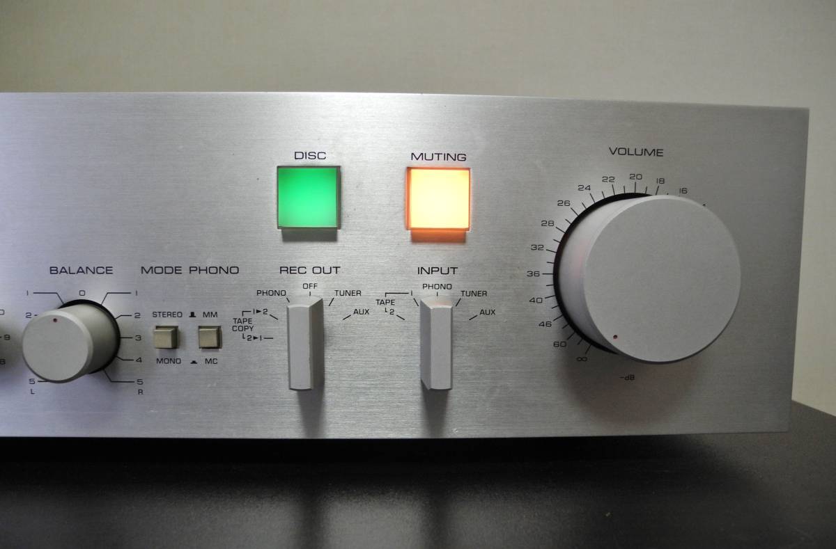 YAMAHA プリメインアンプ A-6 A-6a オーディオ機器 動作確認済み 動作