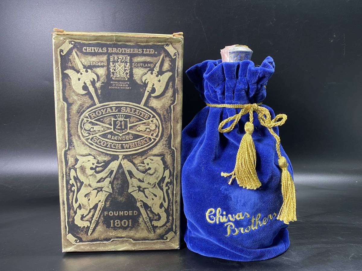 古酒 未開栓 6本セット ROYAL SALUTE ロイヤル サルート スコッチ