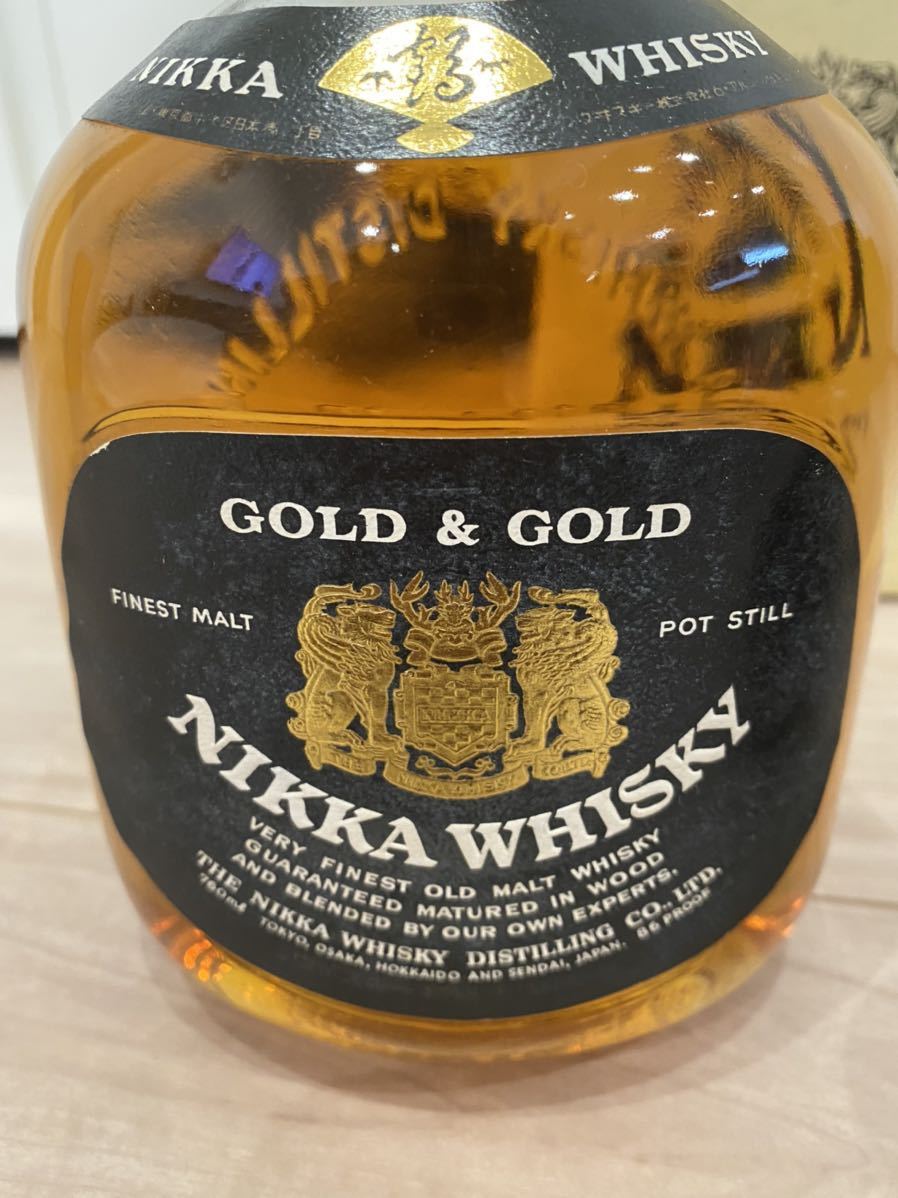 古酒 NIKKA WHISKY ニッカ ウイスキー G&G アメリカンフットボール 