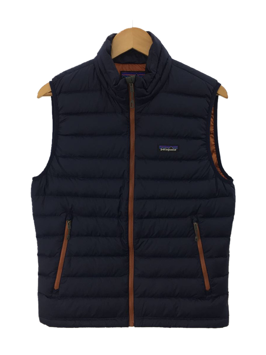 patagonia ネイビー ダウンセーター ベスト S パタゴニアダウン