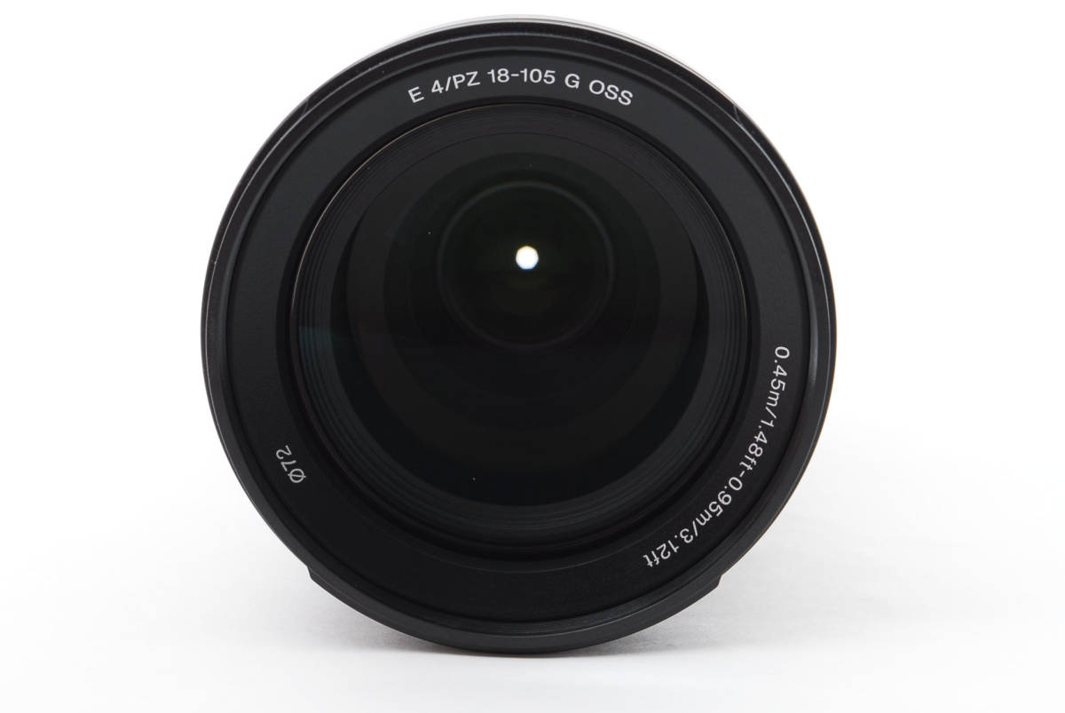美品 SONY Eマウント Gレンズ E PZ 18-105mm F4 G OSS APS-C 電動 