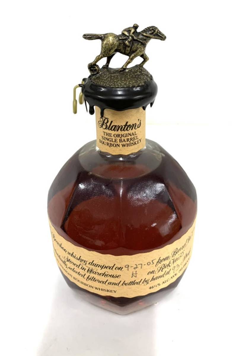ブラントン シングルバレル Blanton's 未開栓 未開栓Blanton