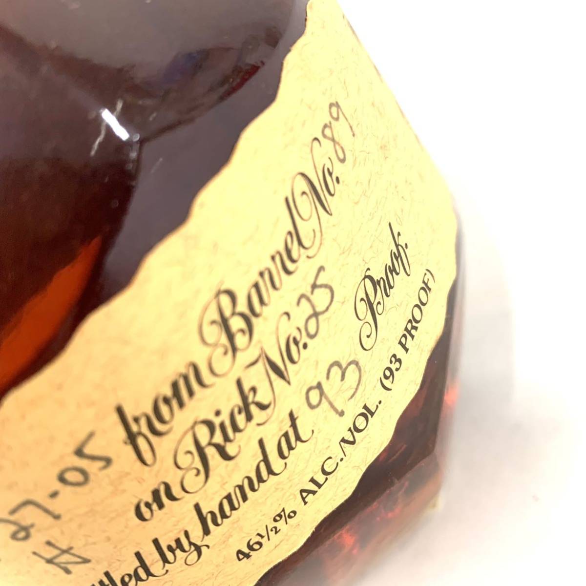 ブラントン シングルバレル Blanton's 未開栓 未開栓Blanton