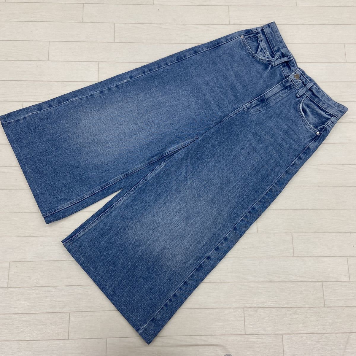ZARA 引っ掻け ザラ デニムパンツ ダメージジーンズ レディースM