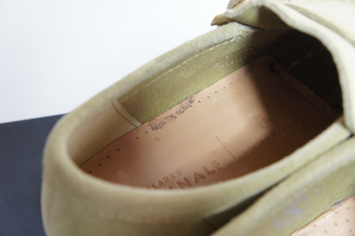 Clarks クラークス UA ユナイテッドアローズ 別注 Wallabee Monk 