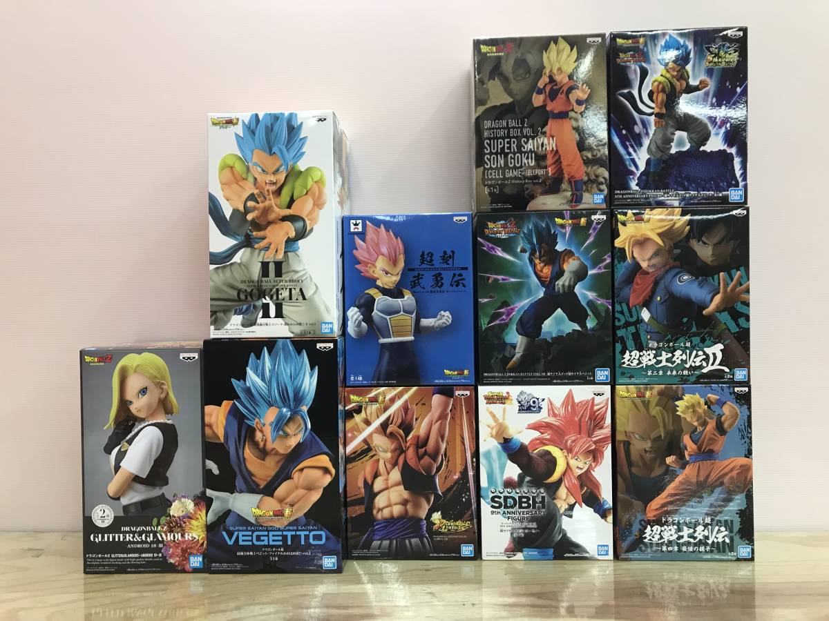 ドラゴンボールZ 孫悟空＆ベジータ 18個セット 玩A32 フィギュア 11点まとめ ドラゴンボール/悟空/ベジット/ゴジータ