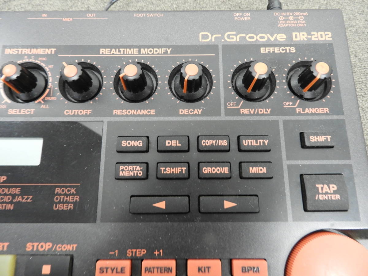 1スタ ジャンク扱い BOSS DR-202 Dr.groove リズムマシン ボス 【公式
