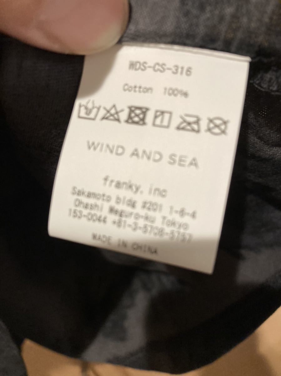 新品 windandsea 2021ssリフレクタープリントタイダイ柄Tシャツ 黒 Lサイズ ウィンダンシー SEA AND WIND ロンTのサイズ感は コレクション紹介 -シルクプリントのバリエーションひび割れ、発泡