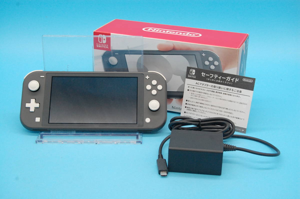 25-8 動作確認済 任天堂 Nintendo Switch Lite 本体 グレー
