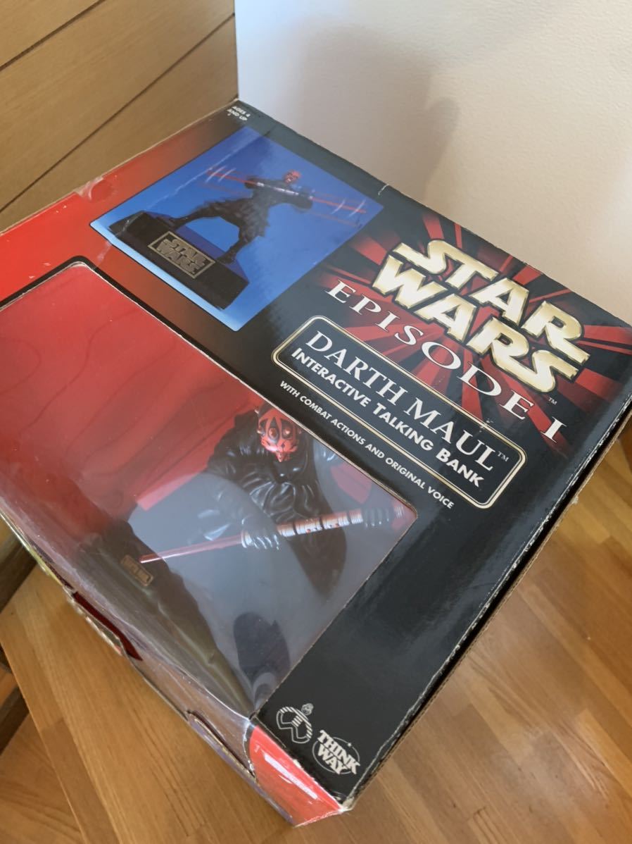 STAR WARS スター・ウォーズ エピソード1 ダースモール 貯金箱(スター