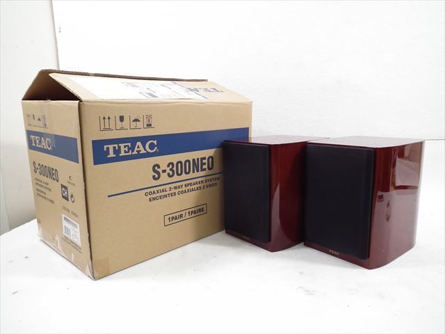 □ TEAC ティアック S-300NEO スピーカー 元箱付き 中古 現状品