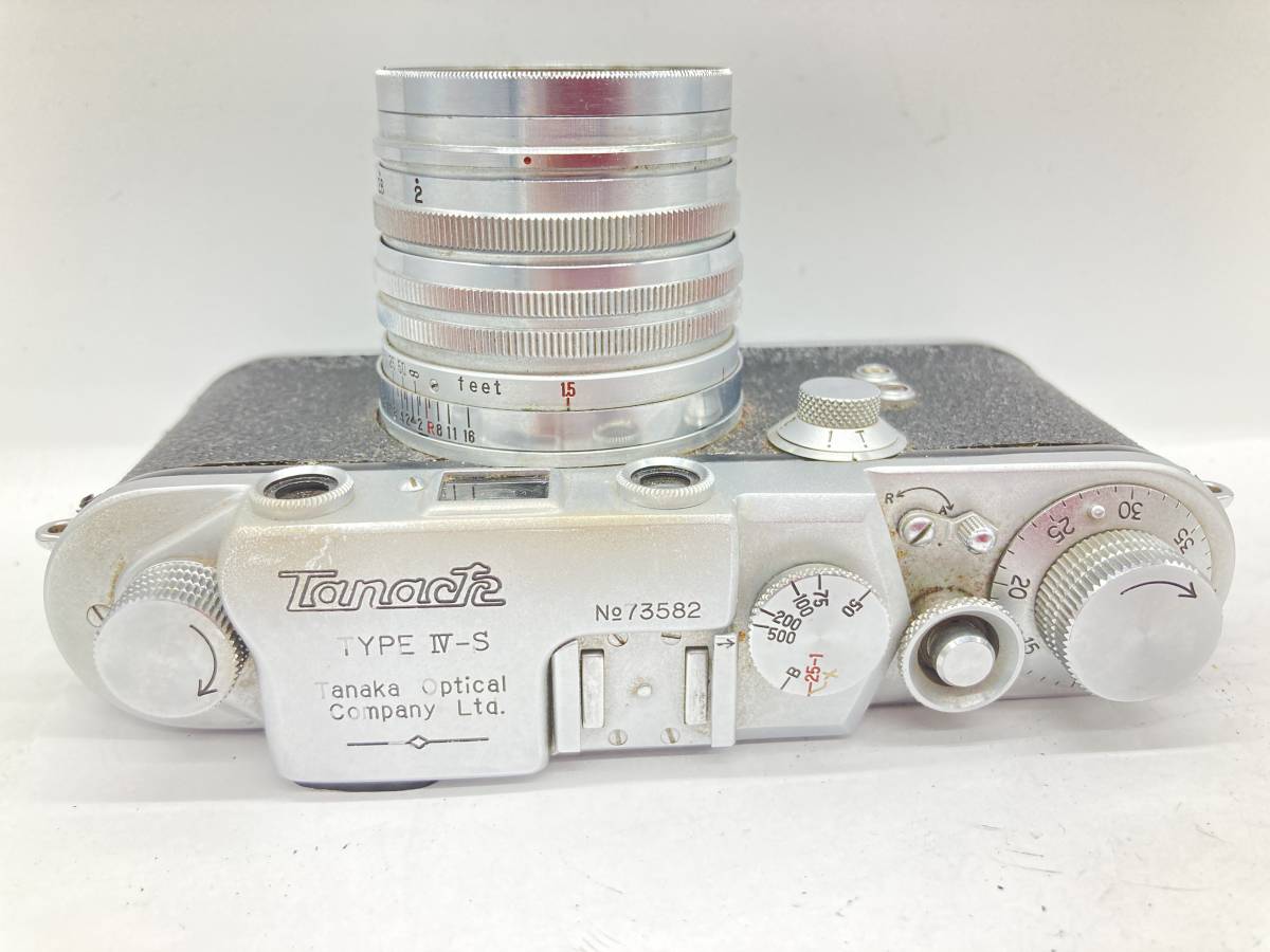Y1353 タナック Tanacte Type IV-S Tanar H.C. 5cm F2 レンジ