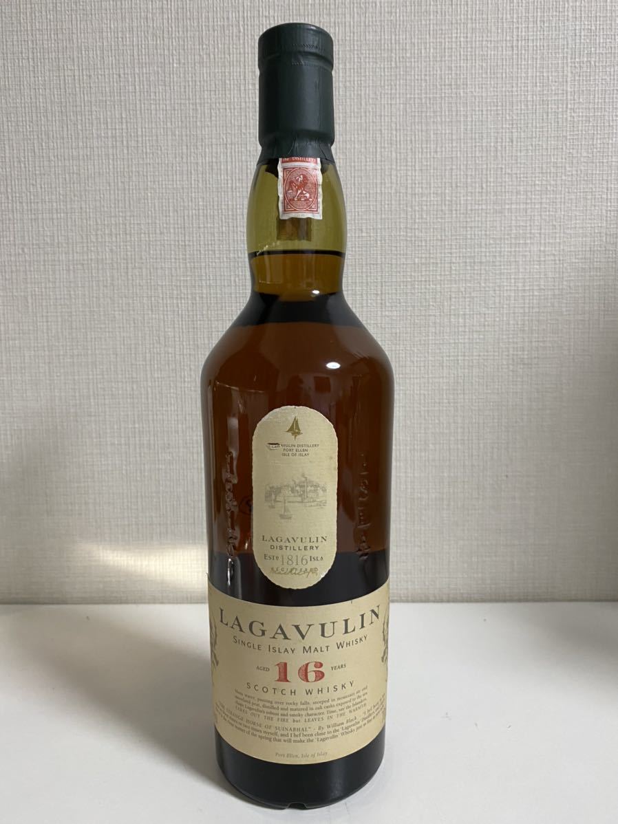 古酒・未開栓】LAGAVULIN ラガヴーリン 16年 700ml ウィスキー 43％ 旧