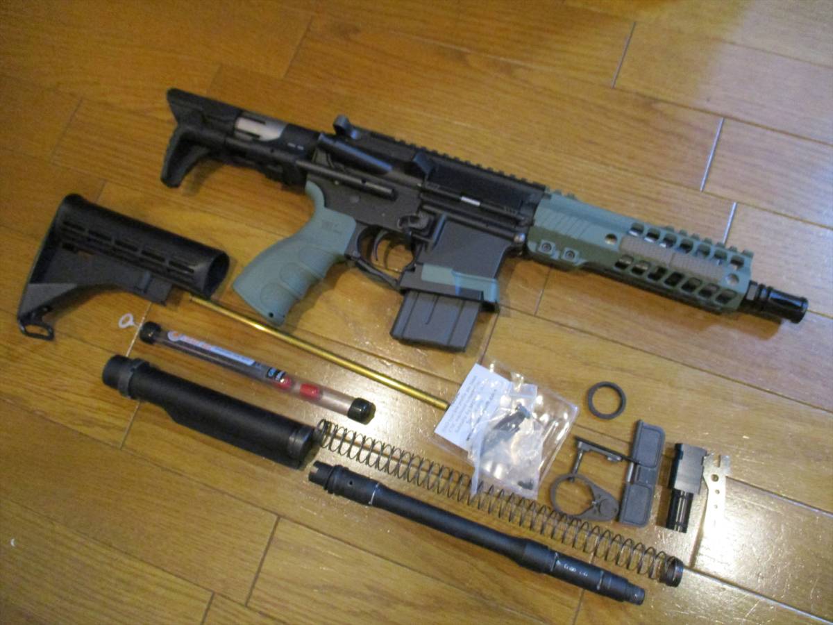 東京マルイ M4 MWS ショーティー PDW ワイヤーストック他 外装フル 