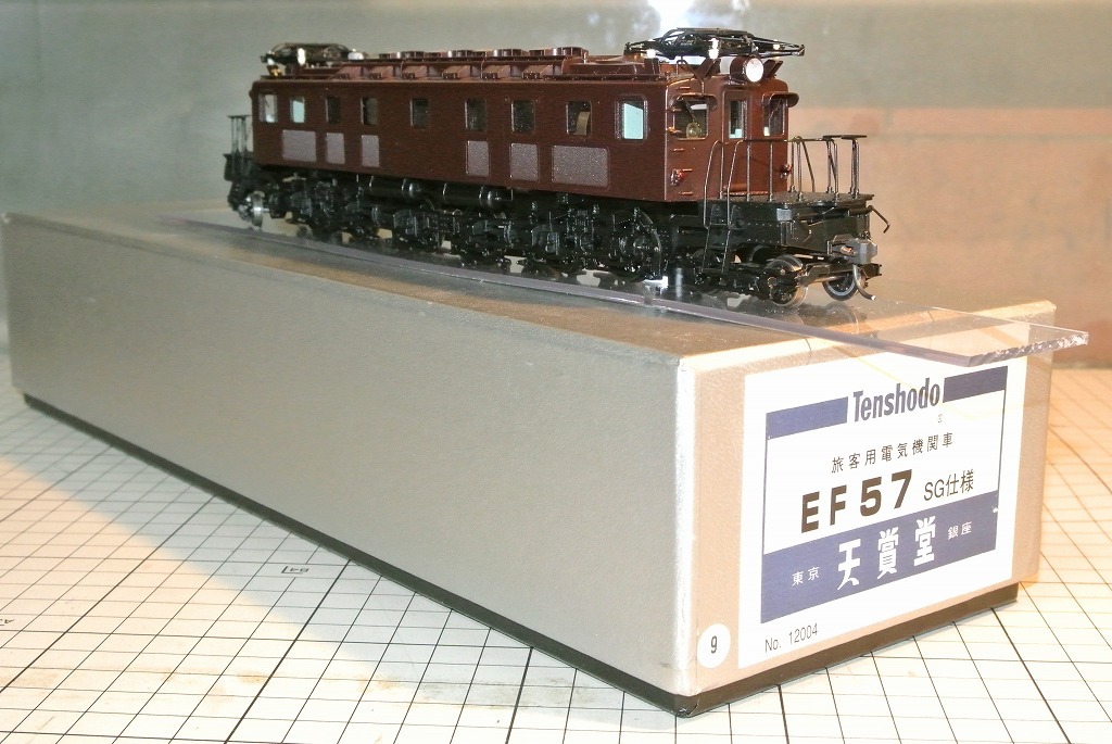 真鍮製 天賞堂 No.489 SG仕様 Yahoo!オークション EF57形 電気機関車