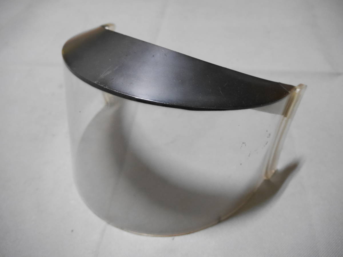  60'S ILC VARI SHIELD ビンテージ フリップアップシールド バイザー 純正 ハーフ ジェット フルフェイス ヘルメット ハーレー トライアンフ(フリップアップシールド)｜売買されたオークション シールド