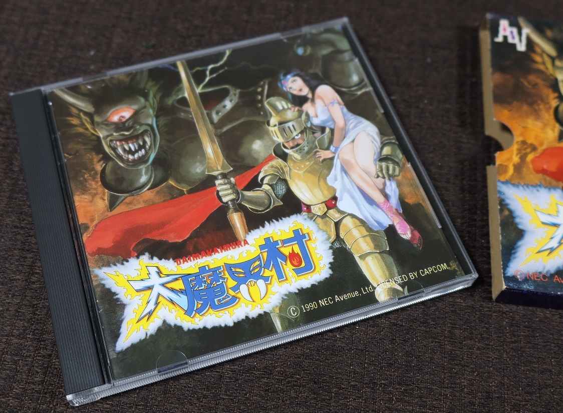 中古 大魔界村 PCエンジン スーパーグラフィックス ゲームソフト（PC 