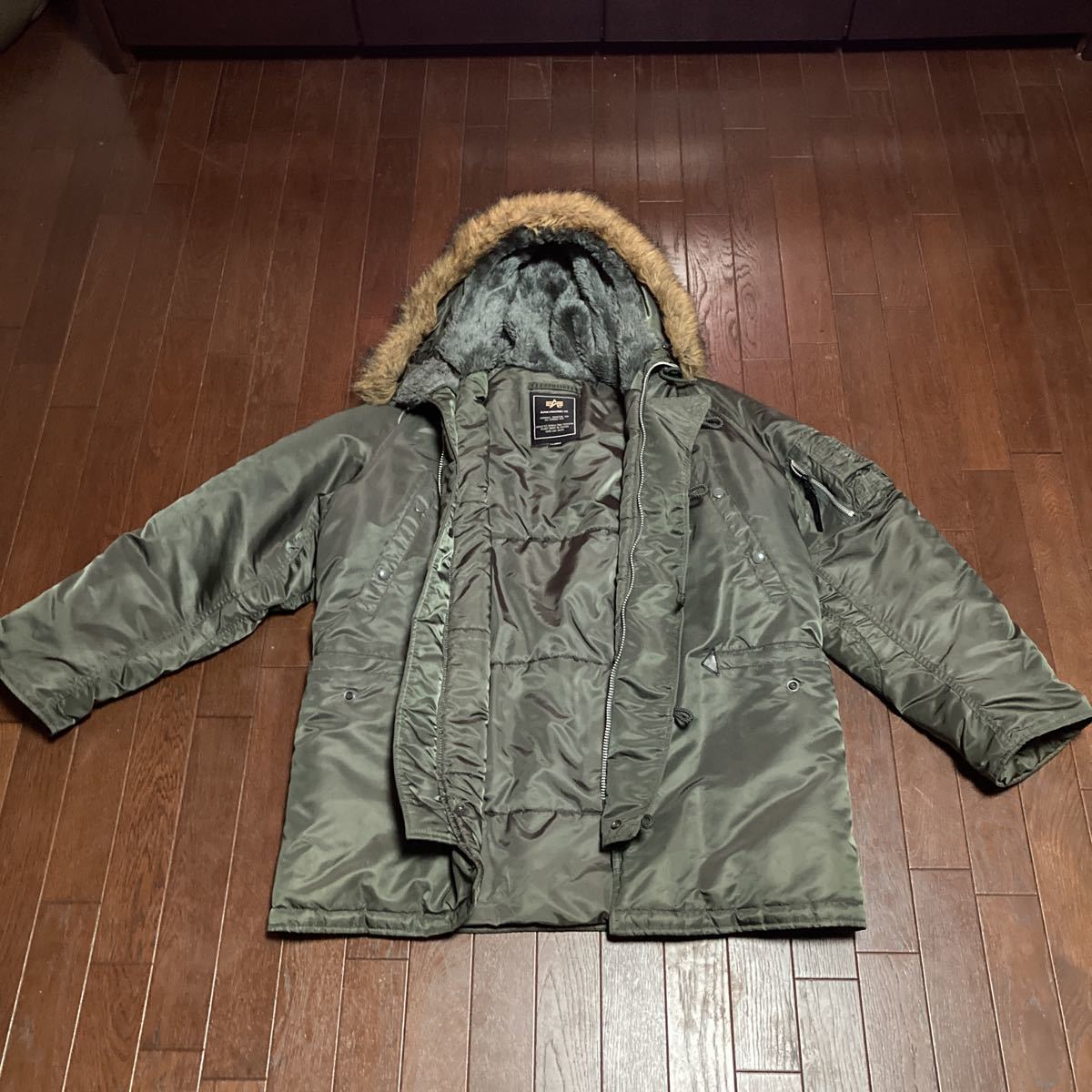  N-3B アルファ フライトジャケット サイズXLARGE(XLサイズ以上)｜売買されたオークション情報、yahooの商品情報をアーカイブ公開 - オークファン 男性用