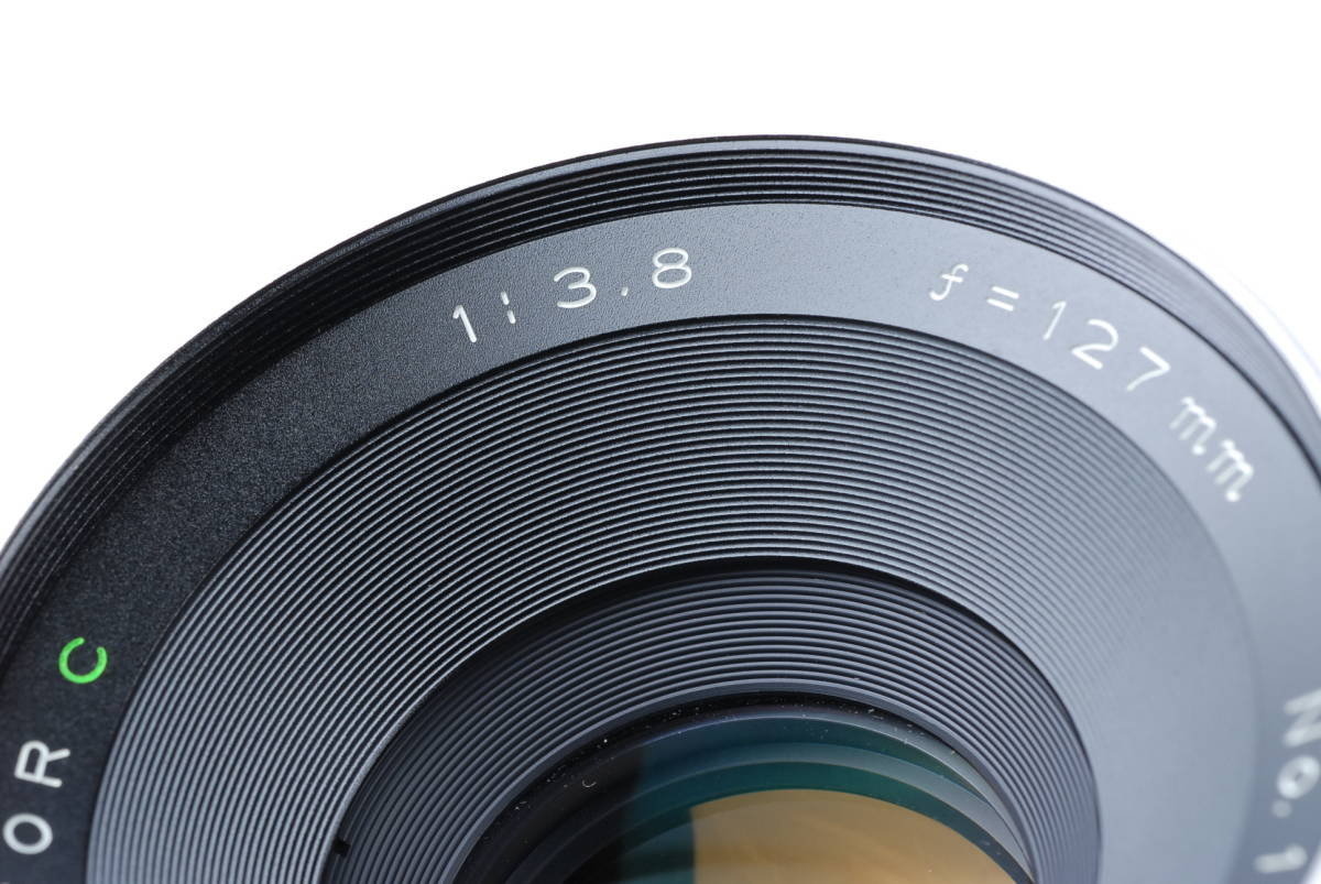MAMIYA-SEKOR C 1:3.8 f=127mm マミヤ RB RZ Mamiya 127mm + F3.8 RB