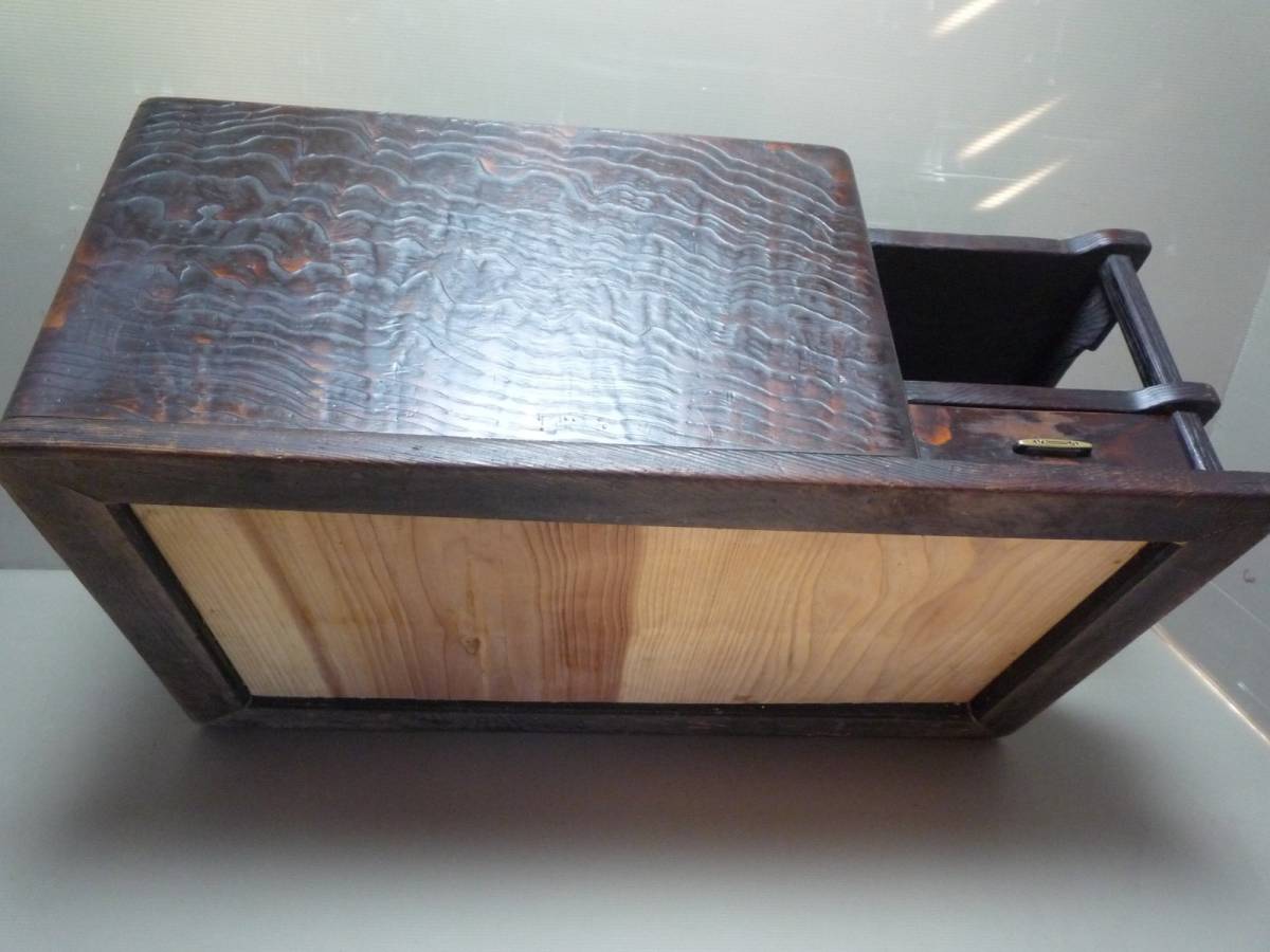 古家具 無垢材 時代 作業台 アンティーク机文机 座机 希少欅材 金正堂