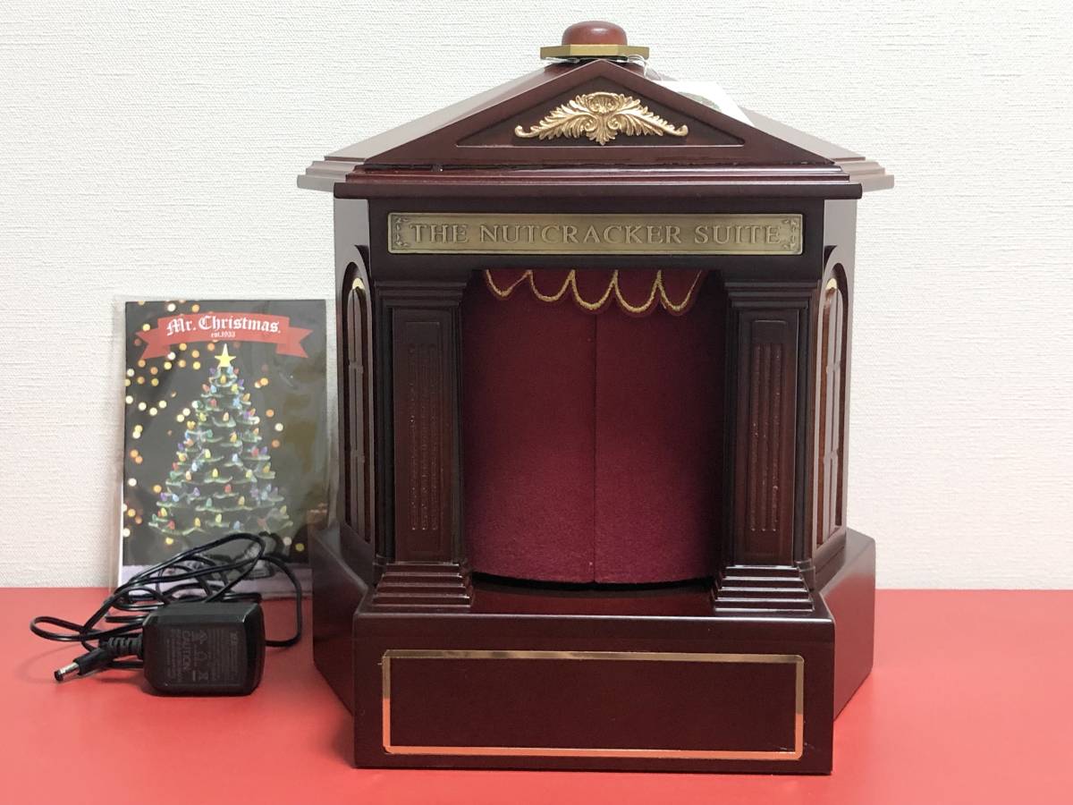 オルゴール ミスタークリスマス くるみ割り人形 劇場型 ** Mr