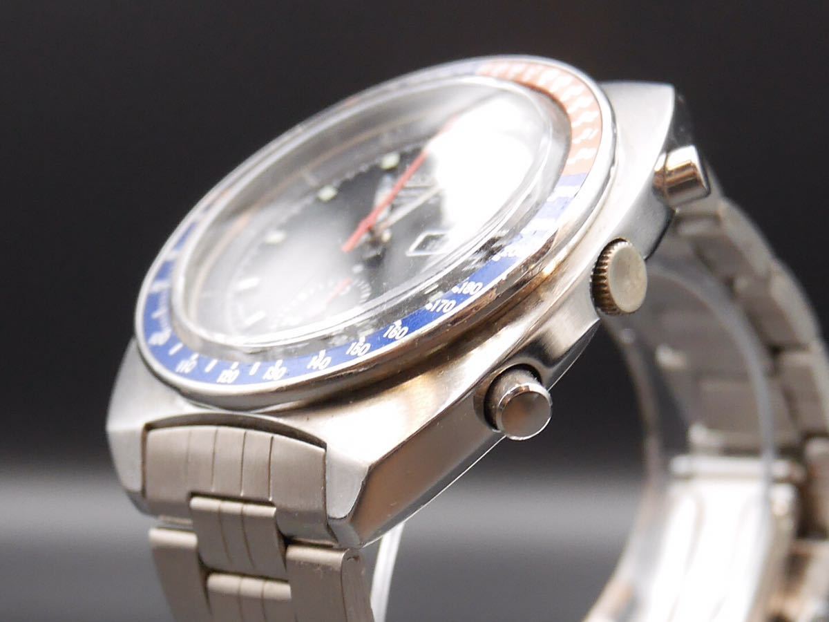 美品】 ペプシ SEIKO スピードタイマー 6139-6002 セイコー 青 赤 